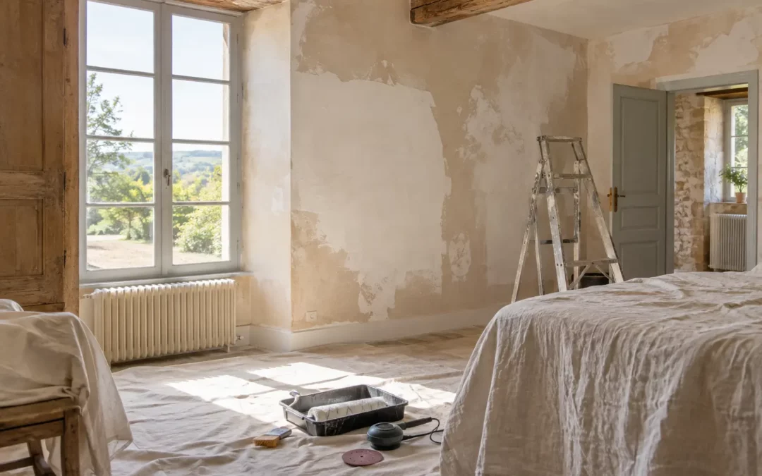 Peinture de bâtiments et dépendances en Charente