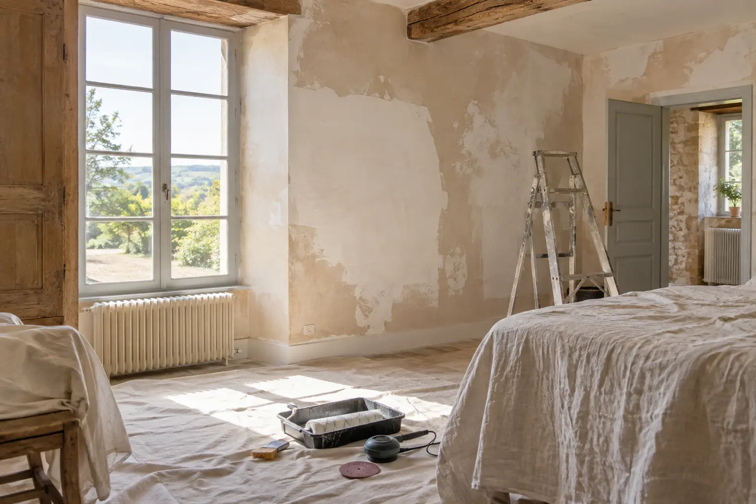 Peinture de bâtiments et dépendances en Charente