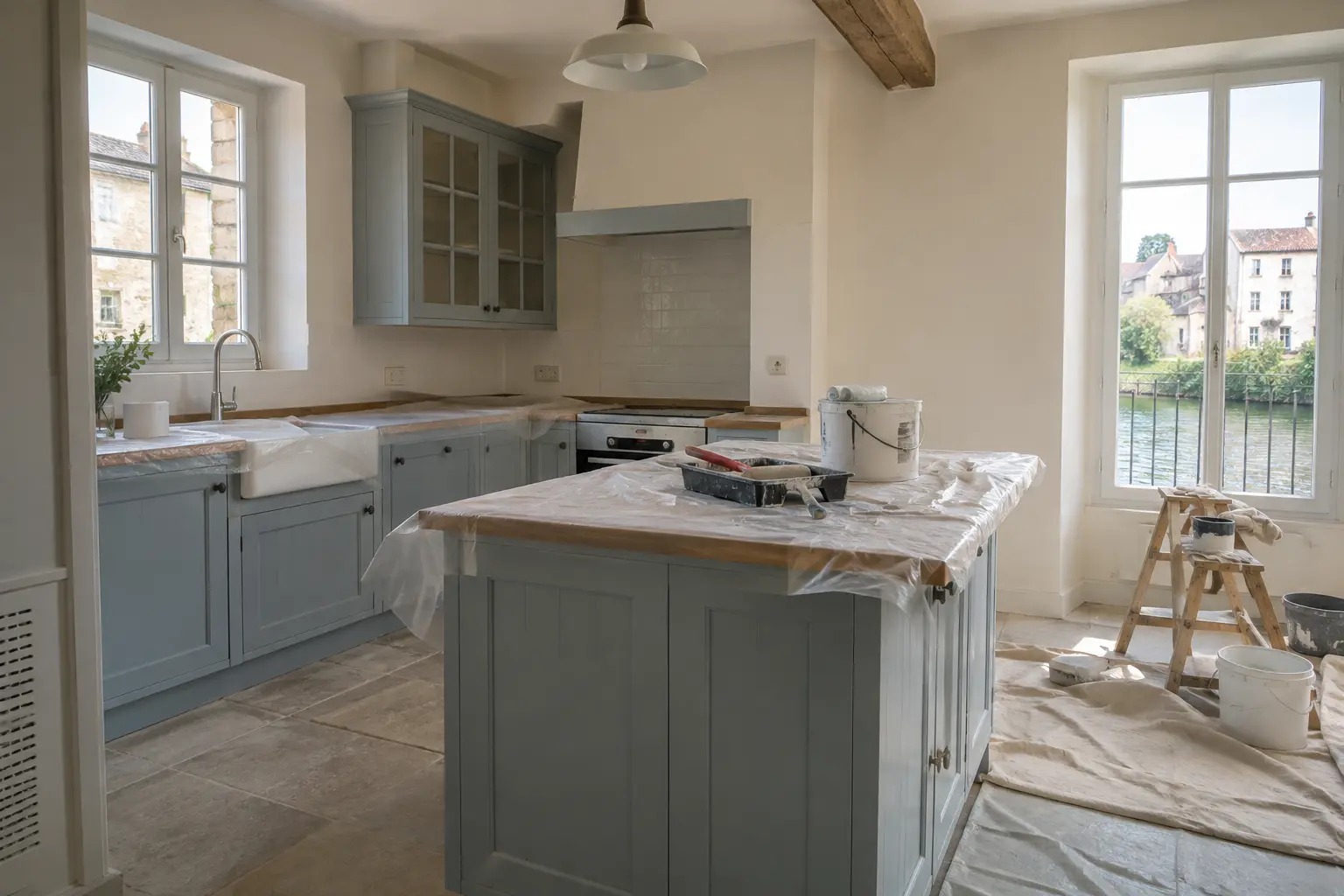 Illustration : Peintre pour locaux professionnels en Charente