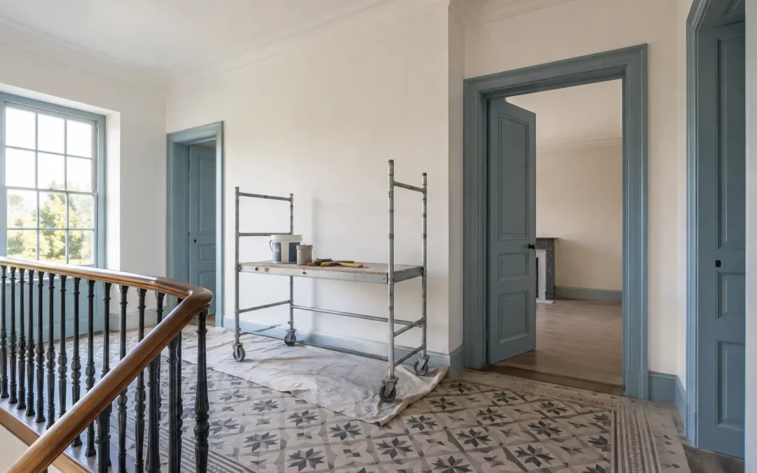 Peinture d’une maison neuve à Angoulême : du placo aux finitions