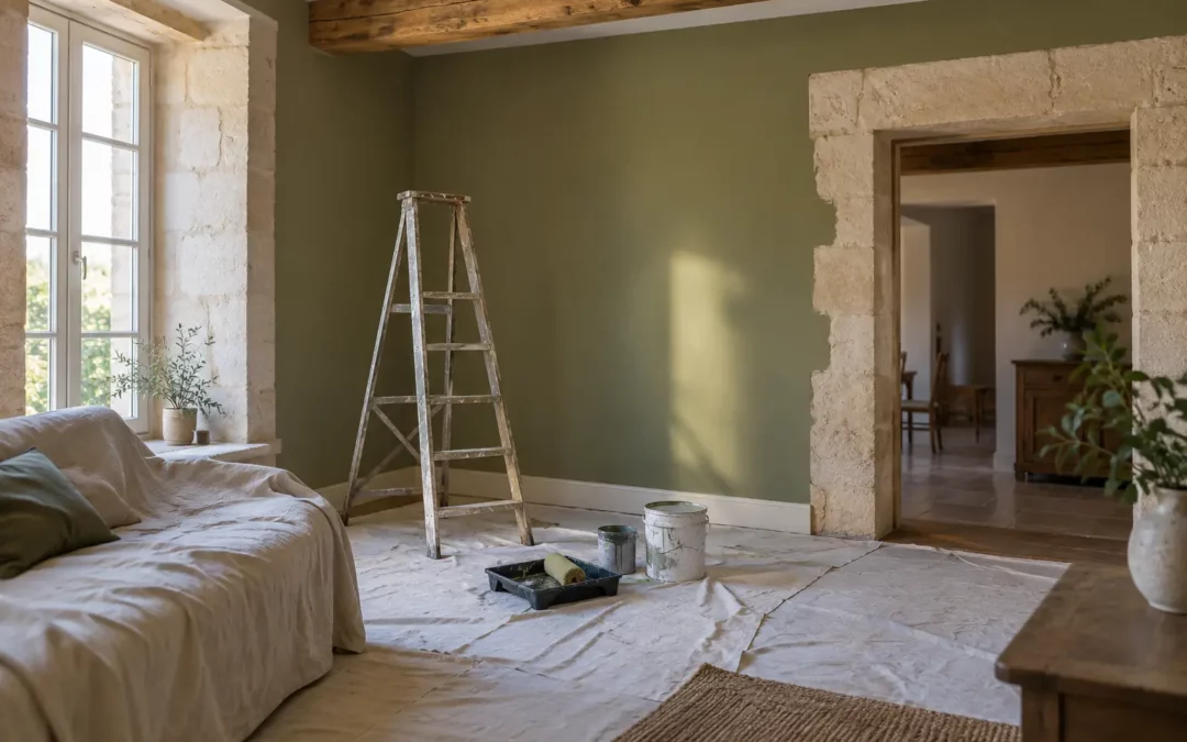 Travaux de peinture en Charente : intérieur, façade et rénovation